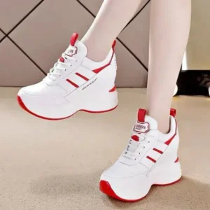 Nastyafashion Women Fashion Platform Lace-Up Sneakers