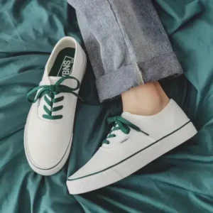 Nastyafashion Fashion Solid Color Breathable Canvas Shoes