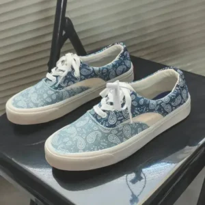 Nastyafashion Vintage Breathable Printed Canvas Shoes