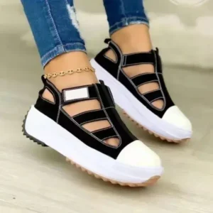 Nastyafashion Creative Cutout Platform Sneakers