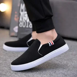 Nastyafashion Men Casual Breathable Flat Canvas Shoes