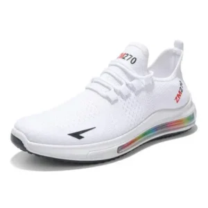 Nastyafashion Men'S Casual Rainbow Bottom Air Cushion Running Sneakers