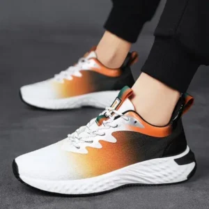 Nastyafashion Men'S Fashion Breathable Mesh Color Block Sneakers