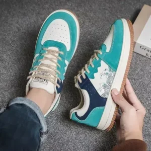 Nastyafashion Men'S Fashion Color Matching Breathable Sneakers