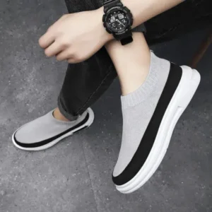 Nastyafashion Men Fashion Breathable Lightweight Platform Shoes